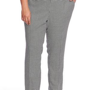 NWT Vince Camuto houndstooth ankle pants 22W